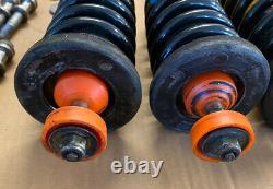 MG TF Spax Front Rear Adjustable Shock Absorbers & Coil Springs Struts Poly Bush