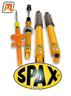Rear axle shock absorber gas pressure adjustable SPAX FORD Fiesta MK2