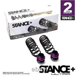 Stance+ Height Adjustable Rear Springs Audi A1 1.6 TDi 2010-2018 8X