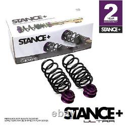 Stance+ Height Adjustable Rear Springs Audi A3 8P1 1.2 TFSi Hatchback 2003-2013