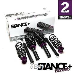Stance+ Street Coilovers Suspension Kit Audi A4 B8 8K2 4WD Quattro Saloon 2007