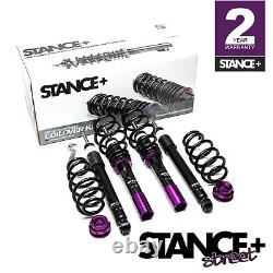 Stance+ Street Coilovers Suspension Kit VW Jetta Mk6 (Petrol Engines)