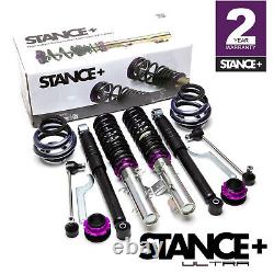 Stance+ Ultra Coilovers Suspension Kit Audi A3 8L 1.9TDi Quattro