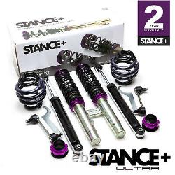 Stance+ Ultra Coilovers Suspension Kit BMW 3 Series E46 Compact 316ti, 318ti