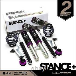 Stance+ Ultra Coilovers Suspension Kit BMW E46 Compact 323ti, 325ti, 318TD, 320TD