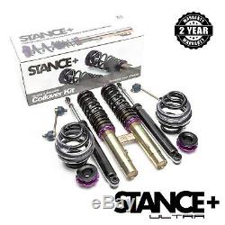 Stance+ Ultra Coilovers Suspension Kit BMW E46 Saloon & Coupe (98-05) Petrol